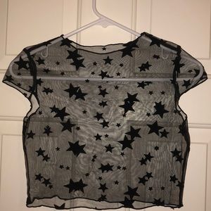 Star mesh top